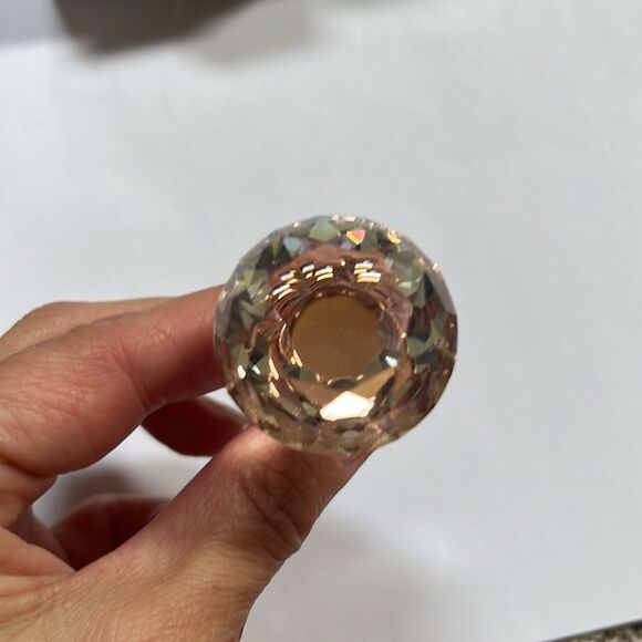 Rose gold, Diamond style drawer knobs, New set of 7 - Picture 4 of 4